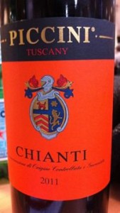 Piccini Orange Label Chianti wine review