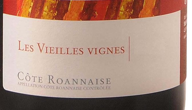 Côte Roannaise, Vieilles Vignes Wine Society review