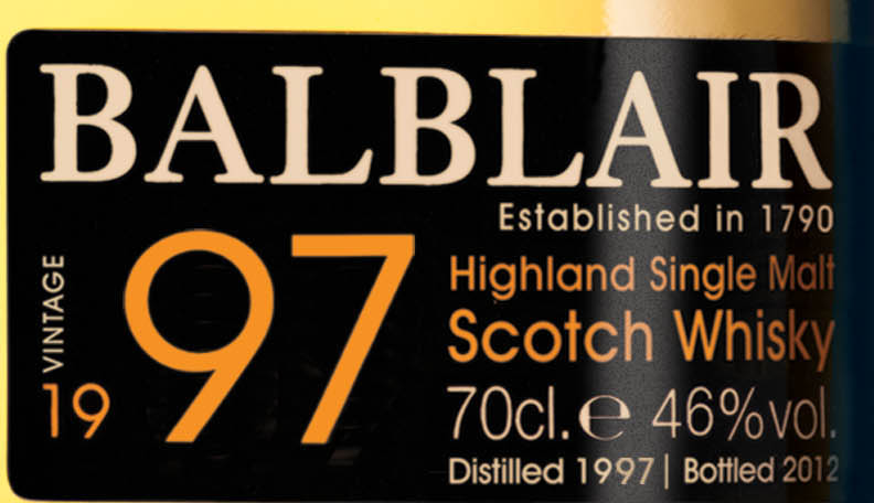 Balblair 97 whisky review