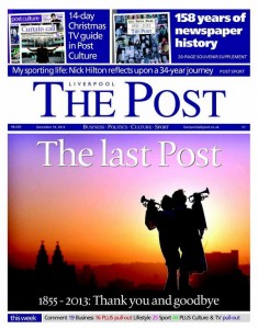 The last Liverpool Post