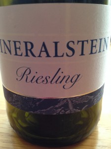 Mineralstein Riesling