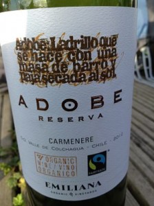 Adobe Reserva Carmenere wine review