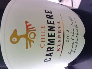 SPAR Chilean Reserva Carmenere wine review