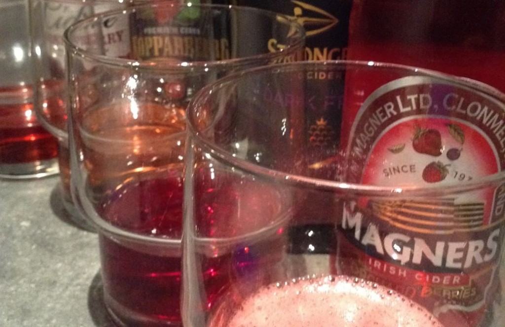 Fruit flavoured ciders review