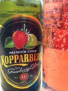 kopparberg strawberry lime cider review