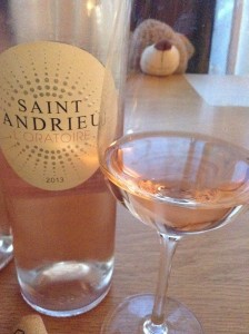 Rosé wine: Saint Andrieu L'Oratoire Rosé 2013
