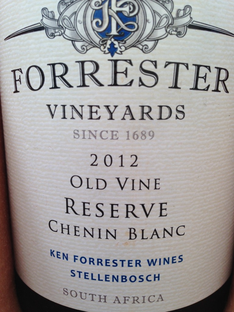Forrester Vineyards 2012 Old Vine Reserve Chenin Blanc