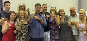 John Torode Mcguigan wines vineyard guests