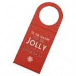 Christmas gift ideas: Wine bottle gift tags from The National Gallery