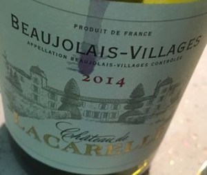 Beaujolais-Villages, Château de Lacarelle 2014 WIne Society