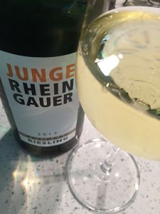 Lidl wines Rheingau Riesling, Junge Rheingauer, Rheingau 2013,