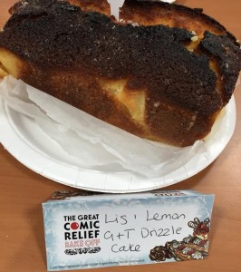 World Gin Day - gin and tonic cake