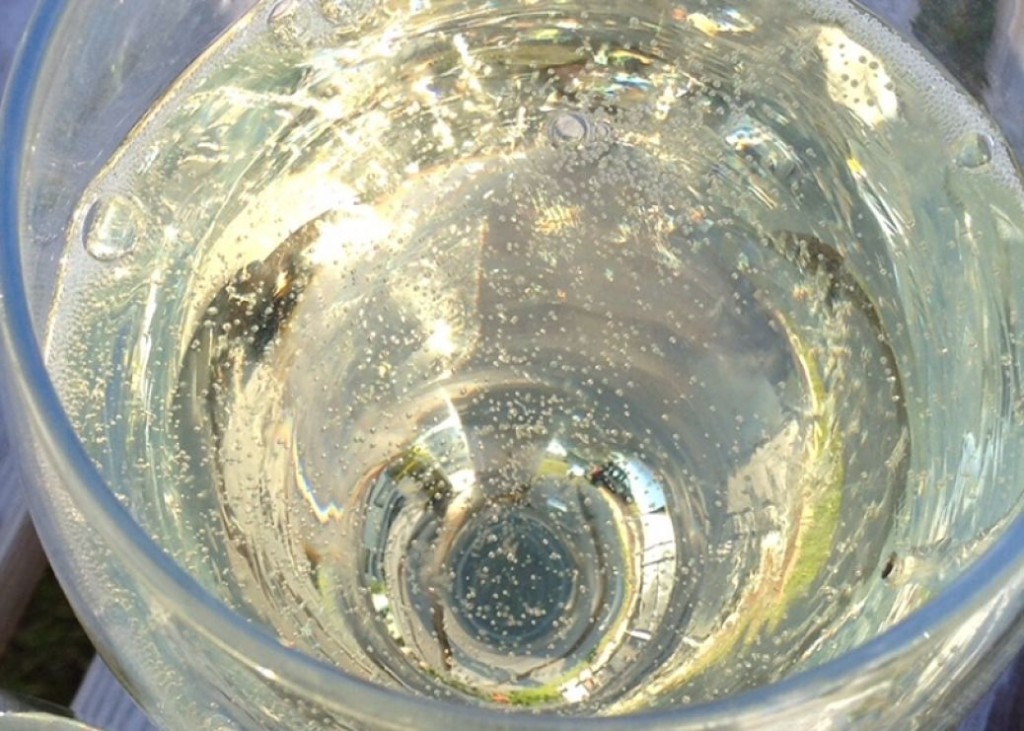 McGuigan Frizzante sparkling wine in a glass