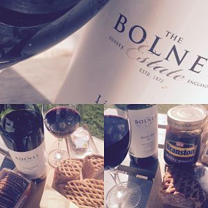 British Food Fortnight, a Ploughman's lunch and an English red wine