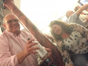 Chris Dace Crosby gin tasting