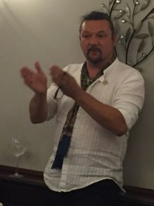 Ian Hewitt Spitfire Heritage Gin tasting Dace Crosby