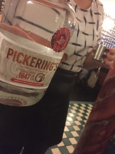 Pickering's 1947 gin Dace Crosby gin tasting