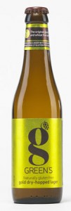 Greens Gold Dry Hopped Lager gluten free