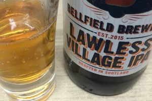 Bellfield Brewery gluten free Lawless Village IPA