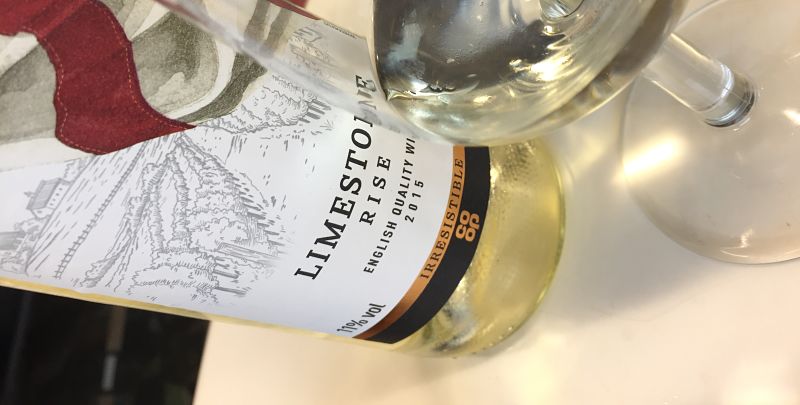Limestone Rise English Christmas white wine