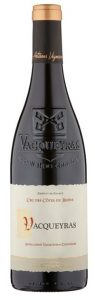 Vignerons Des Mont d'Aubune Vacqueyras Christmas red wine