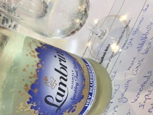 Lambrini taste test notes