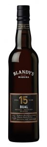 Christmas pudding wines Blandy's - 15YO Bual