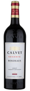 Calvet Reserve, Merlot Cabernet Sauvignon festive red wines