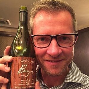 Kyle Thompson is the winemaker at Saint Clair vineyards