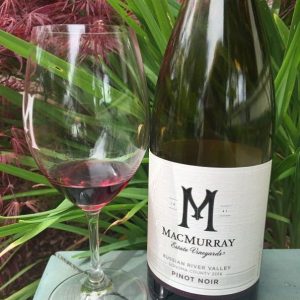 MacMurray Pinot Noir tasted on the ranch